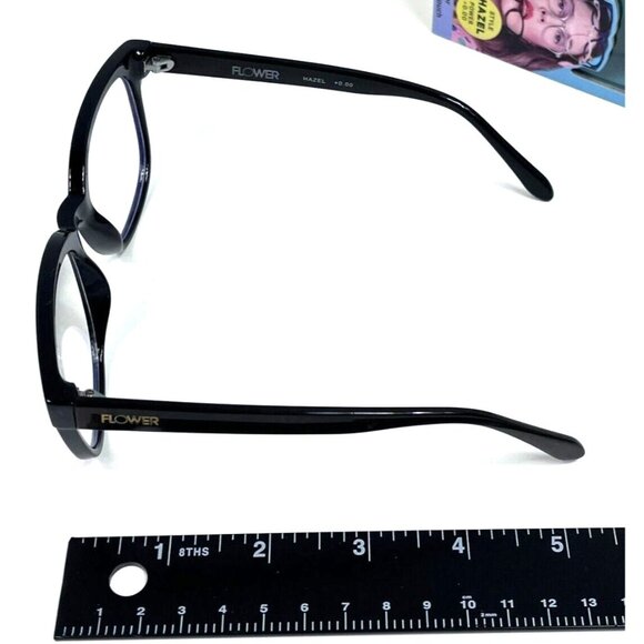 Flower Eyewear Blue Light Blocking Glasses Style Hazel +0.00 Pouch Protective - Picture 8 of 9